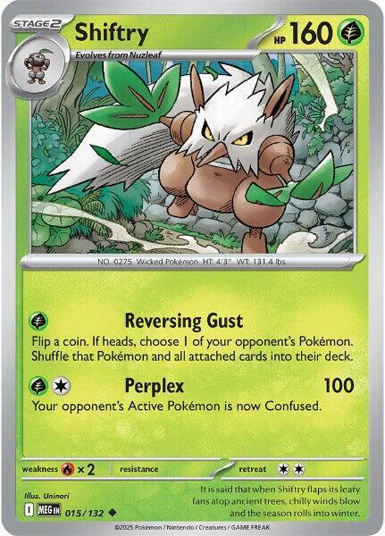 Shiftry 015/132 - Mega Evolution