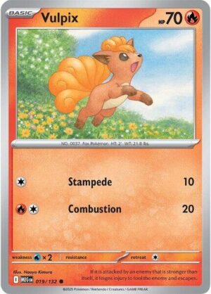 Vulpix 019/132 - Mega Evolution