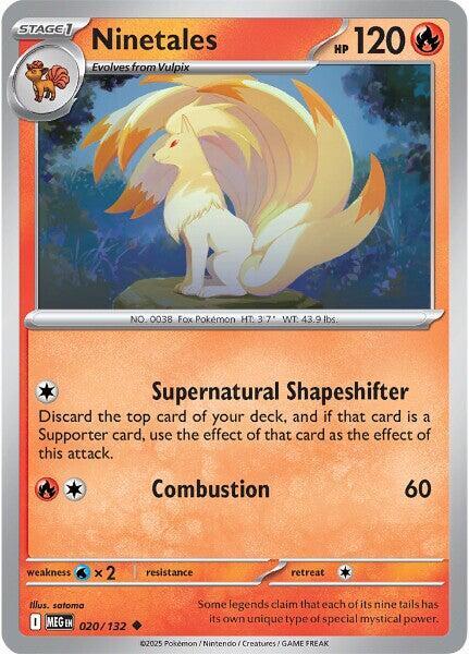 Ninetales 020/132 - Mega Evolution