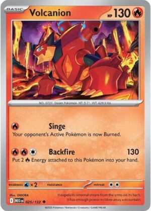 Volcanion 025/132 - Mega Evolution