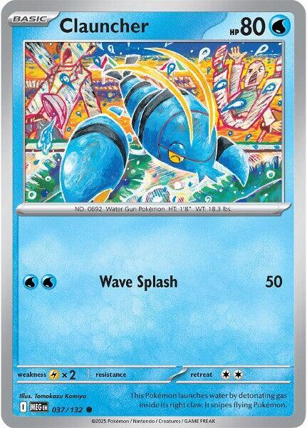 Clauncher 037/132 - Mega Evolution
