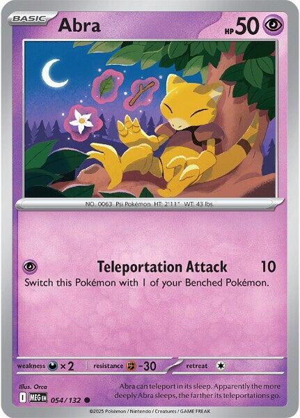 Abra 054/132 - Mega Evolution