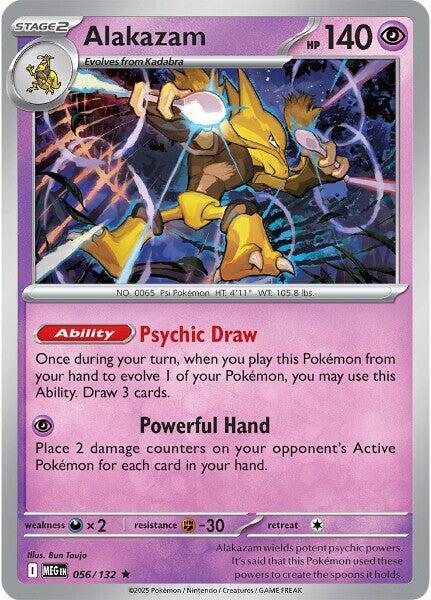Alakazam 056/132 - Mega Evolution