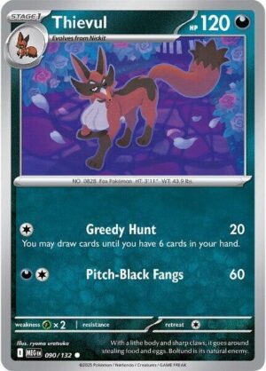 Thievul 090/132 - Mega Evolution