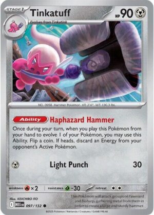 Tinkatuff 097/132 - Mega Evolution