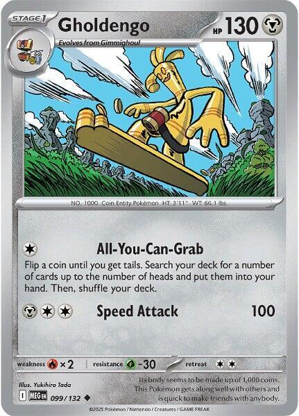 Gholdengo 099/132 - Mega Evolution