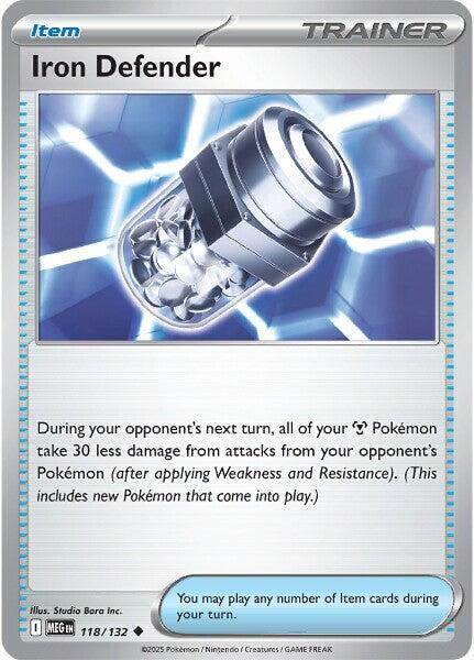 Iron Defender 118/132 - Mega Evolution