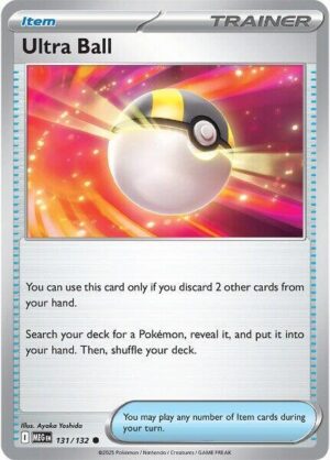 Ultra Ball 131/132 - Mega Evolution