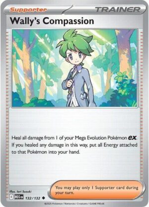 Wally's Compassion 132/132 - Mega Evolution