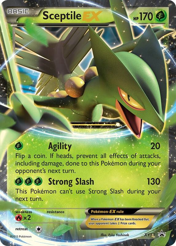 Karta Pokemon Sceptile EX - XY53 - XY Promos XY53