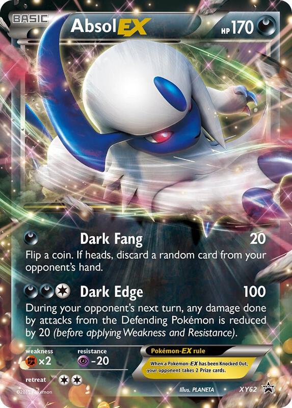 Karta Pokemon Absol EX - XY62 - XY Promos XY62