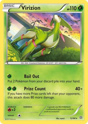 Virizion 12/98 - Ancient Origins