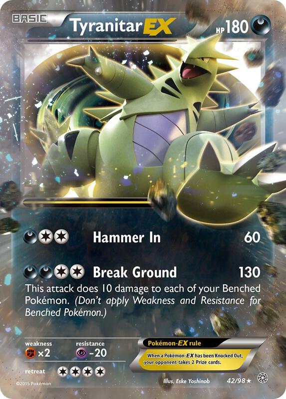Tyranitar-EX 42/98 - Ancient Origins
