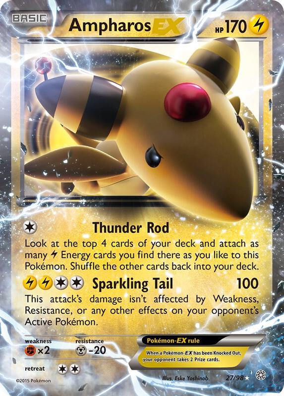 Ampharos-EX 27/98 - Ancient Origins