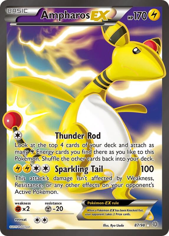 Ampharos-EX 87/98 - Ancient Origins