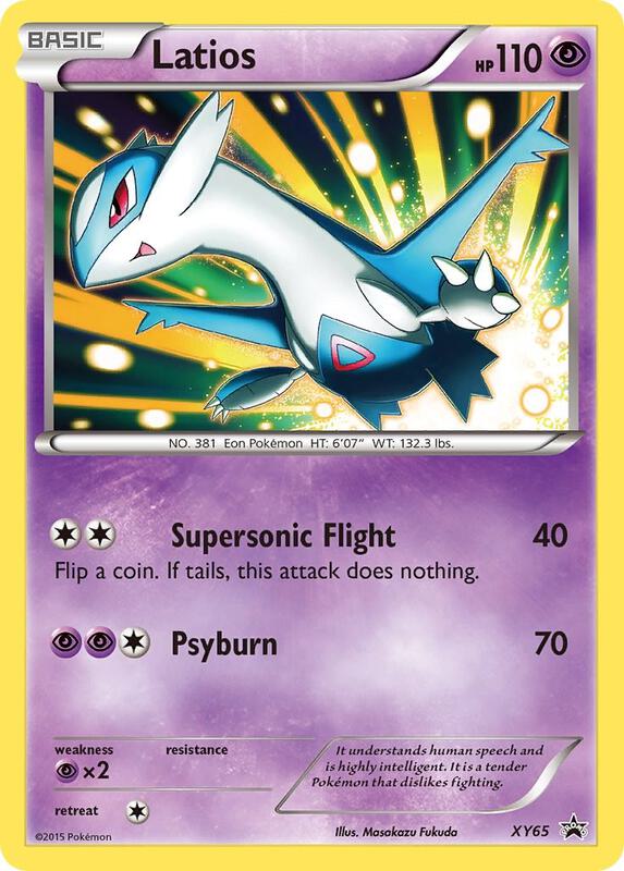 Karta Pokemon Latios - XY65 - XY Promos XY65