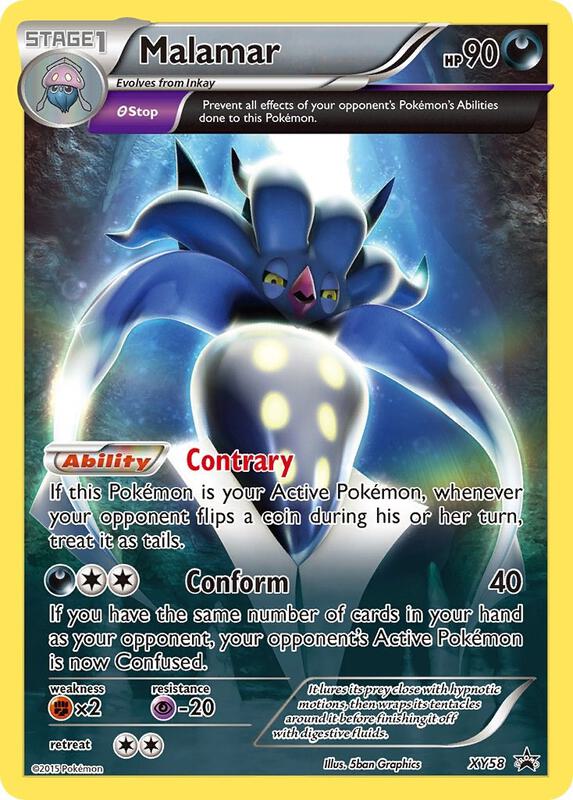 Karta Pokemon Malamar - XY58 - XY Promos XY58