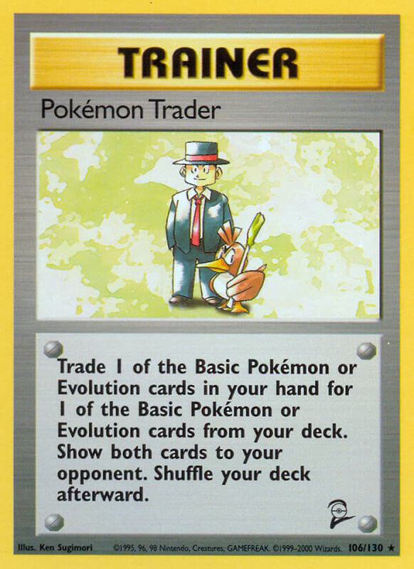 Pokémon Trader 106/130 - Base Set 2