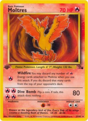 Moltres 27/62 - Fossil