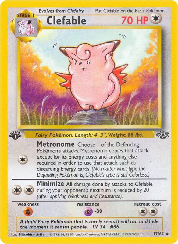 Clefable 17/64 - Jungle