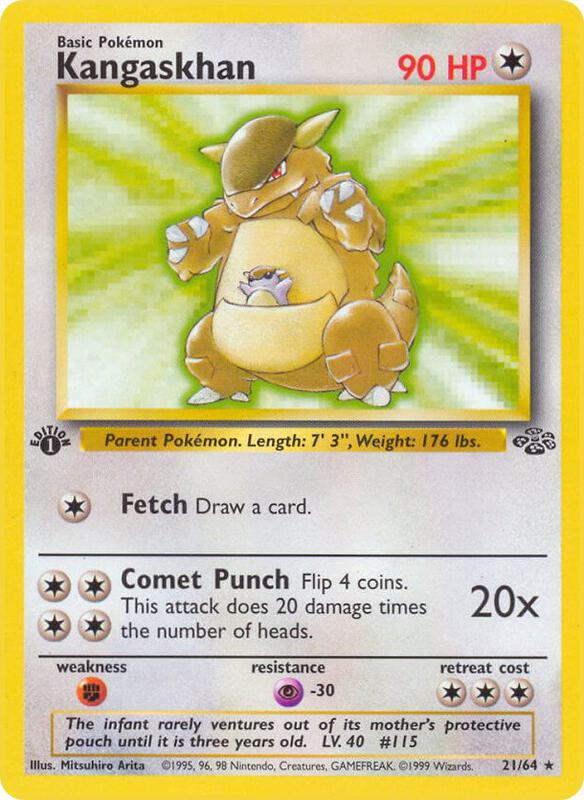 Kangaskhan 21/64 - Jungle