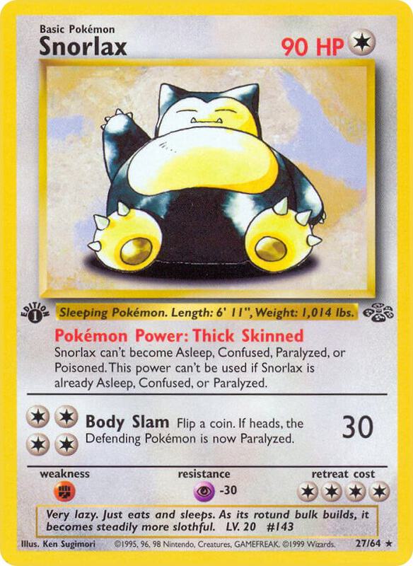 Snorlax 27/64 - Jungle