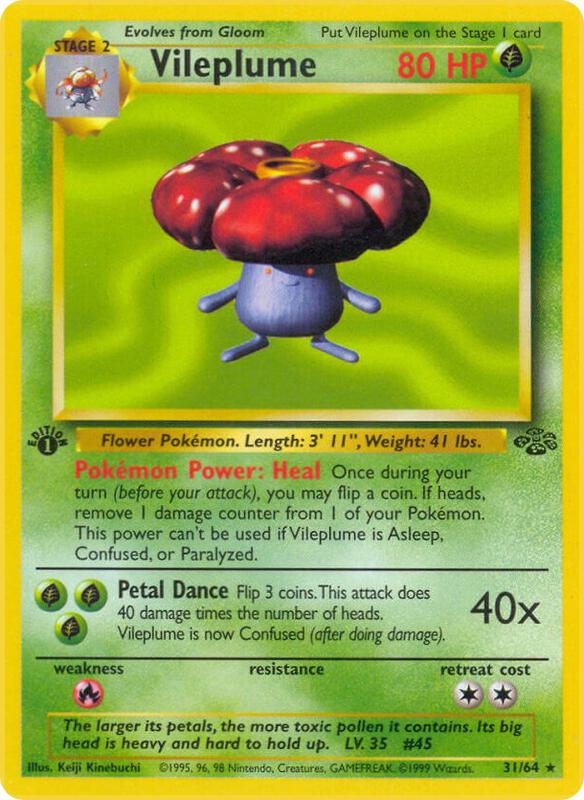 Vileplume 31/64 - Expedition Base Set