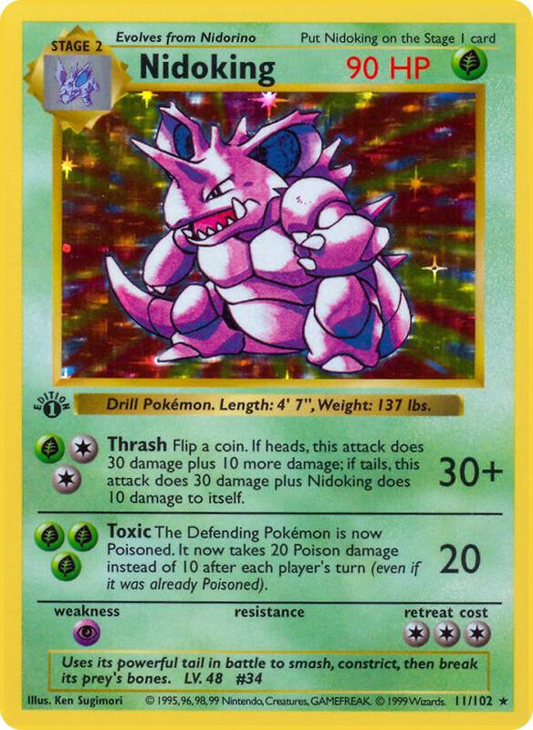 Nidoking 011/102 - Base