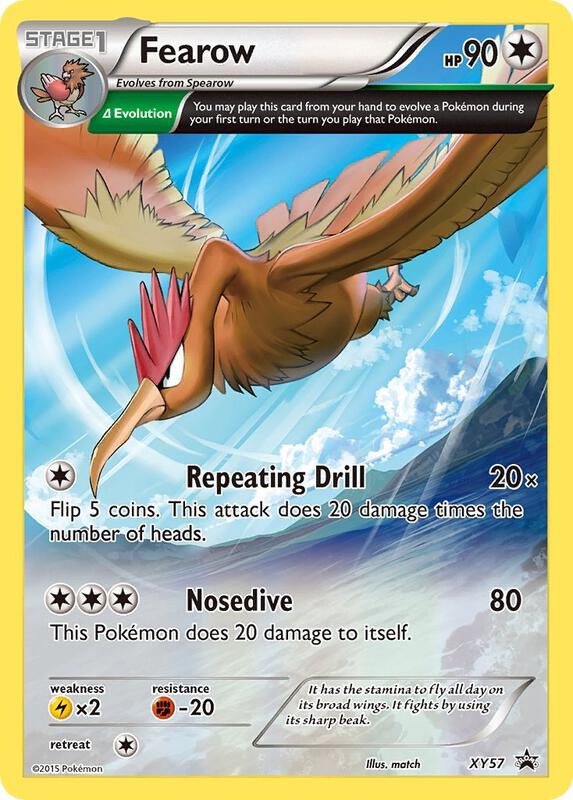 Fearow XY57 - XY Black Star Promos