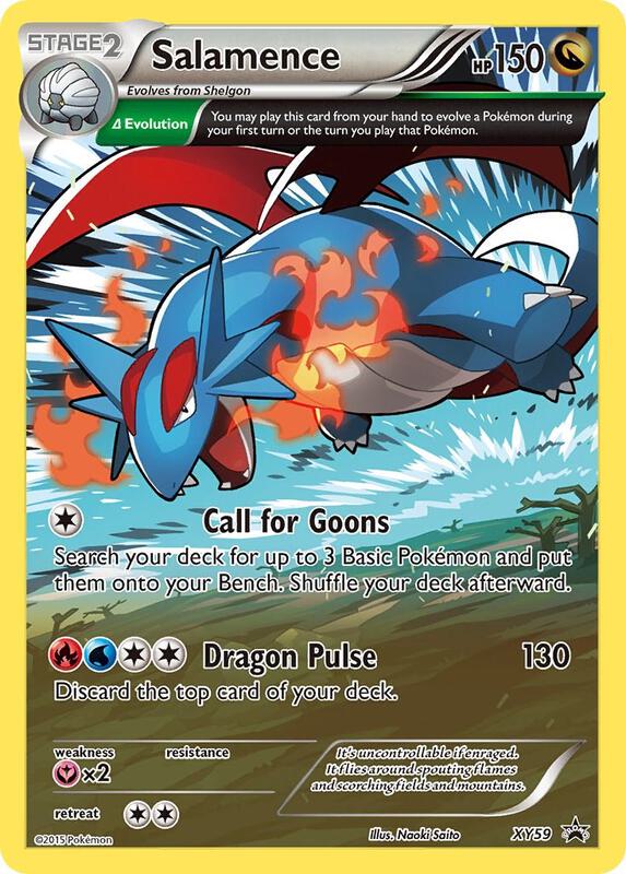 Karta Pokemon Salamence - XY59 - XY Promos XY59