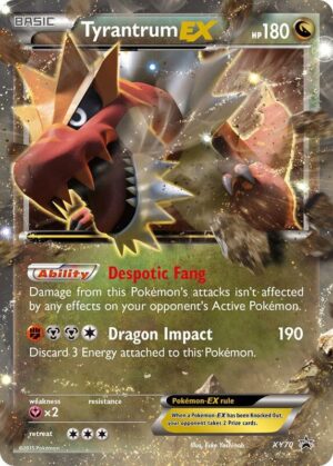 Karta Pokemon Tyrantrum EX - XY Promos XY70
