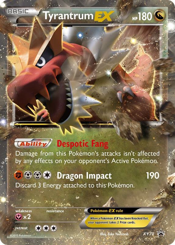 Karta Pokemon Tyrantrum EX - XY Promos XY70