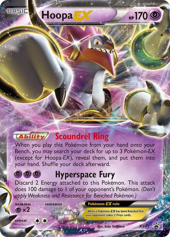 Karta Pokemon Hoopa EX - XY Promos XY71