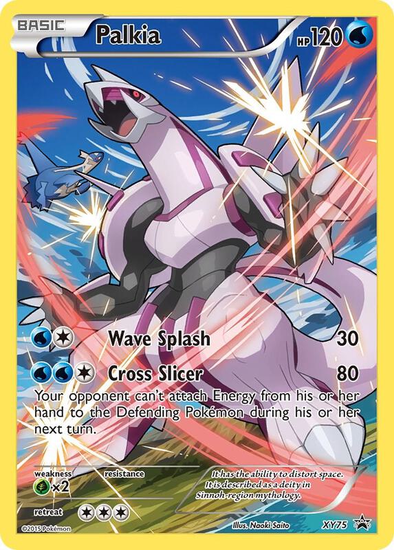 Palkia XY75 - XY Black Star Promos