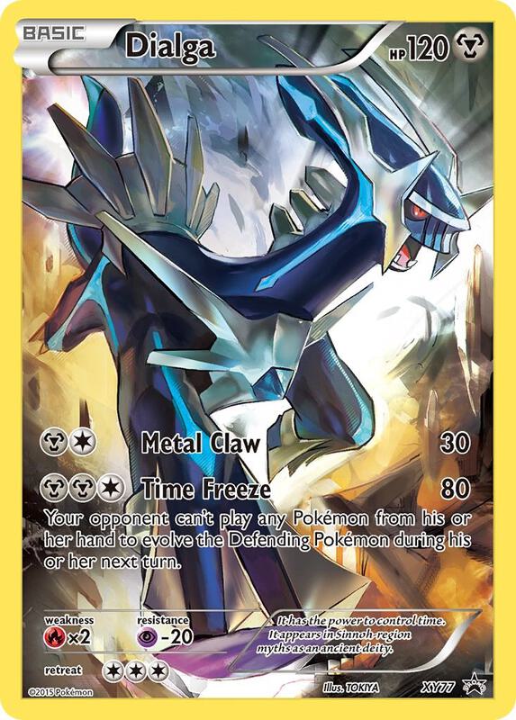 Dialga XY77 - XY Black Star Promos