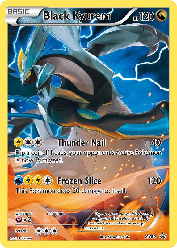 Karta Pokemon Black Kyurem - XY80 - XY Promos XY80