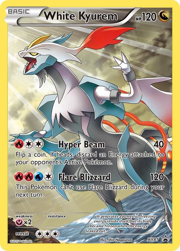 White Kyurem XY81 - XY Black Star Promos