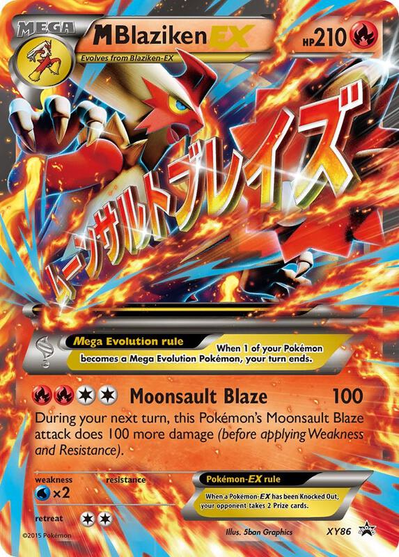 Karta Pokemon M Blaziken EX - XY Promos XY86