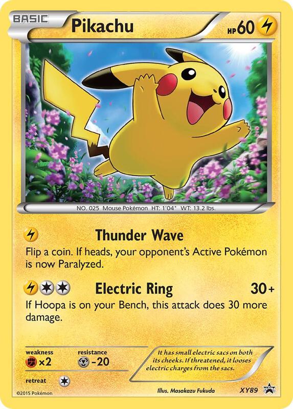 Pikachu XY89 - XY Black Star Promos