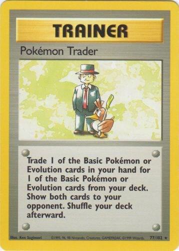 Karta Pokemon Pokemon Trader 77/102 - Base Set