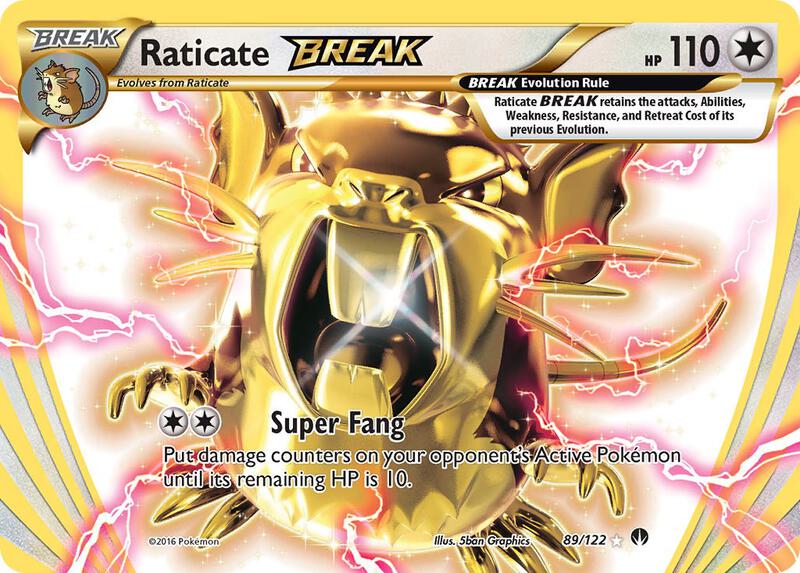 Raticate BREAK 89/122 - BREAKpoint