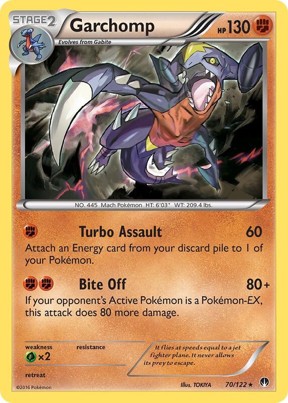 Garchomp 70/122 - BREAKpoint