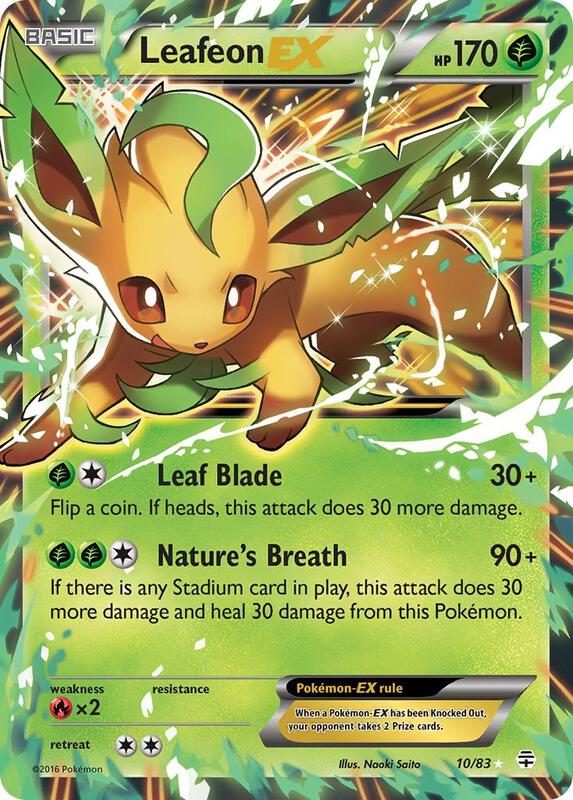 Leafeon-EX 10/83 - Generations