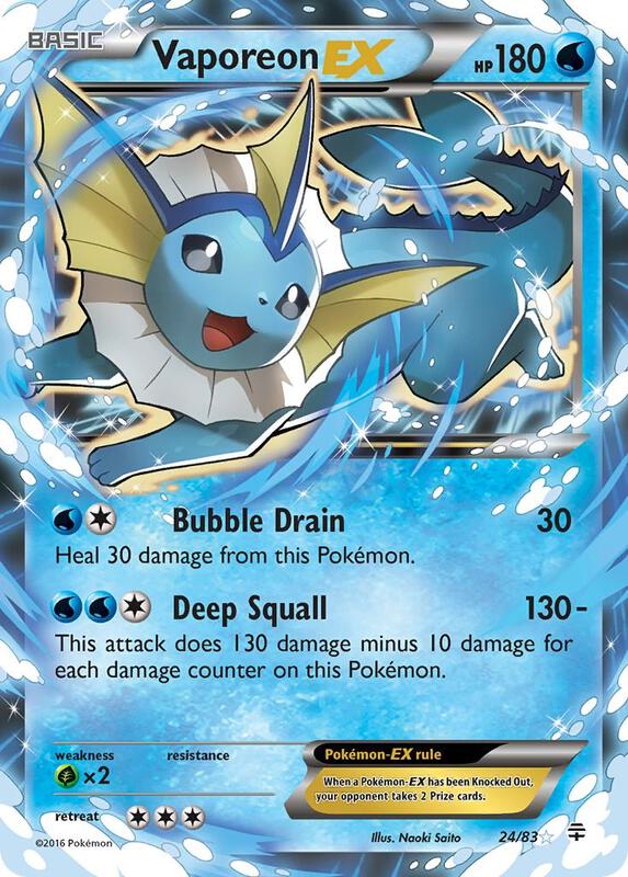 Vaporeon-EX 24/83 - Generations