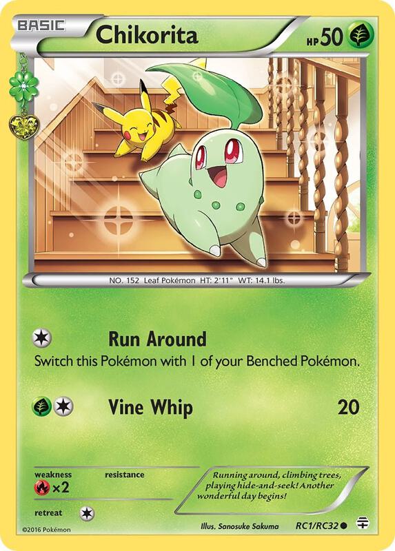 Karta Pokemon Chikorita - Generations: Radiant Collection RC1/RC32