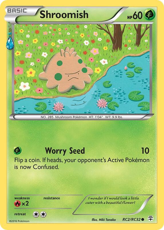 Karta Pokemon Shroomish - Generations: Radiant Collection RC2/RC32