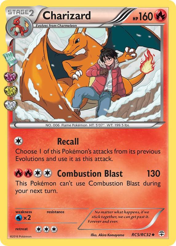 Karta Pokemon Charizard - Generations: Radiant Collection RC5/RC32