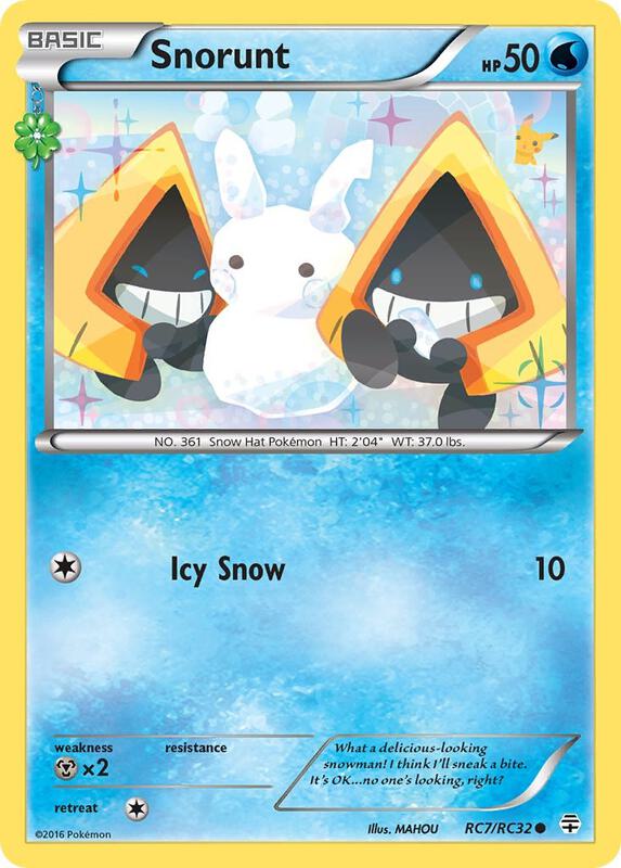 Karta Pokemon Snorunt - Generations: Radiant Collection RC7/RC32