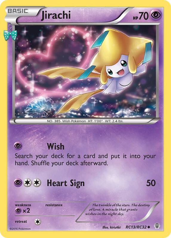 Karta Pokemon Jirachi - Generations: Radiant Collection RC13/RC32