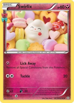 Karta Pokemon Swirlix - Generations: Radiant Collection RC19/RC32